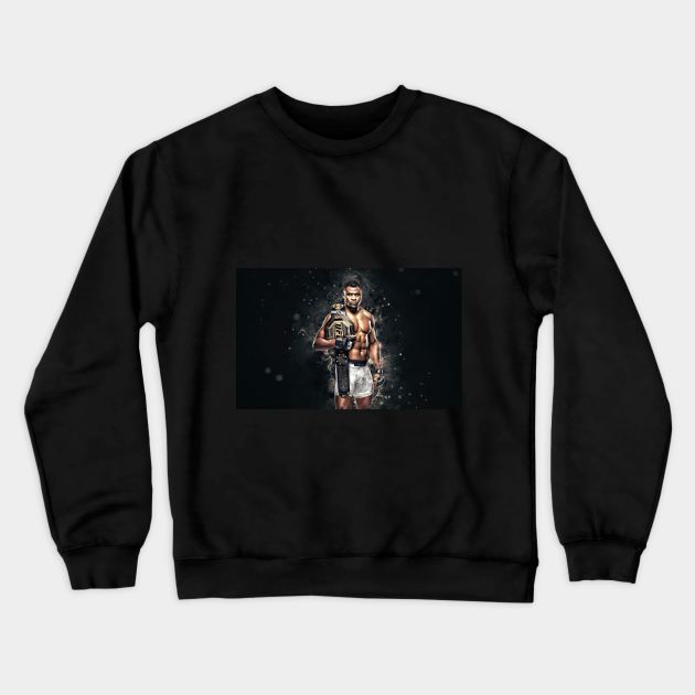 Francis 'The Predator' Ngannou Motivational Crewneck Sweatshirt by Fit-Flex